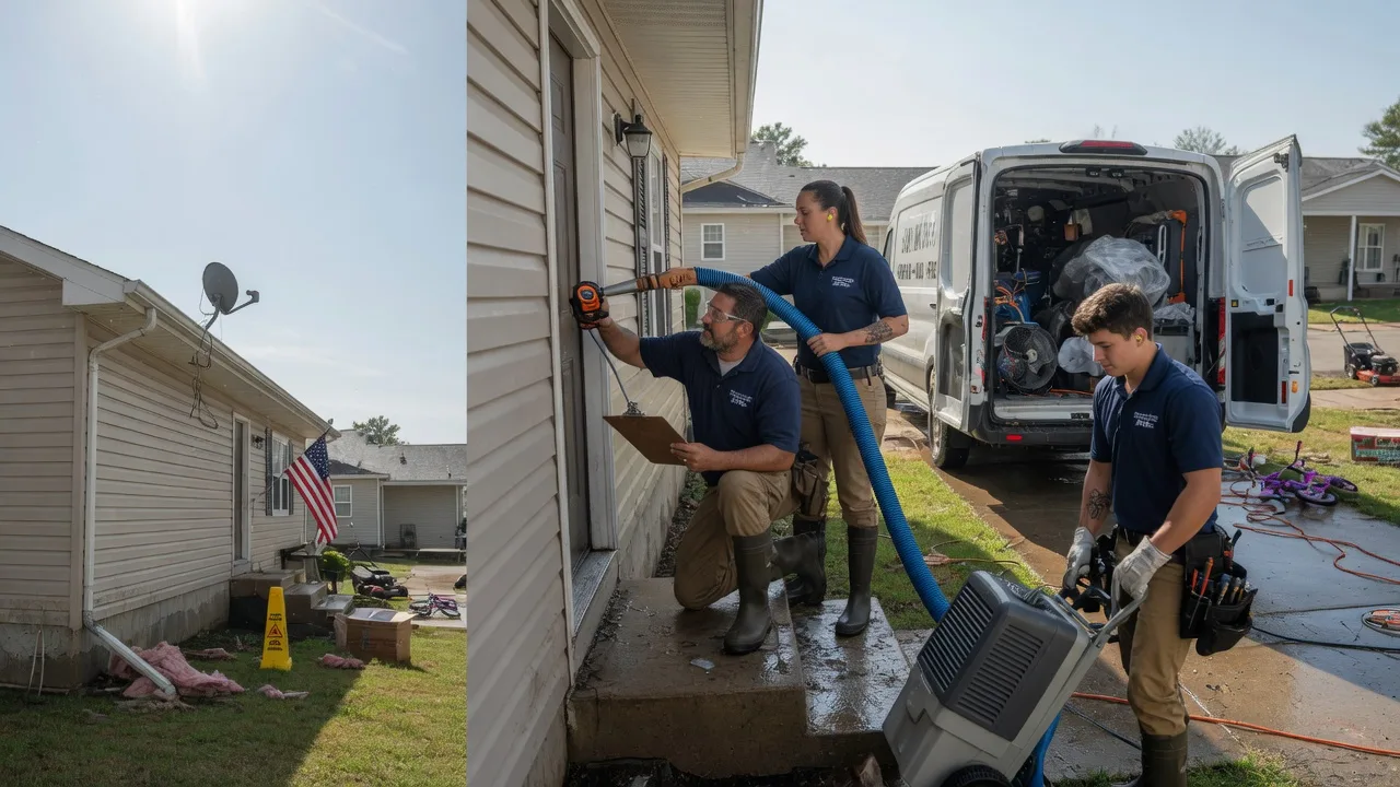 Ceiling Water Damage Restoration in Tipton, CA near me
