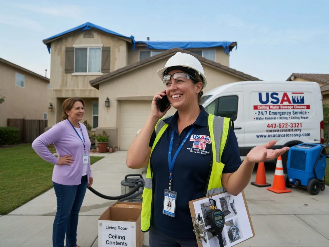 Ceiling Water Damage Restoration Tipton, CA FAQs